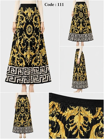 دامن طرحدار Versace