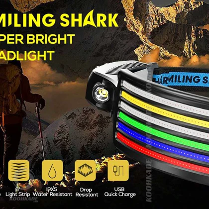 چراغ پیشانی SMILING SHARK مدل TD-0123F
