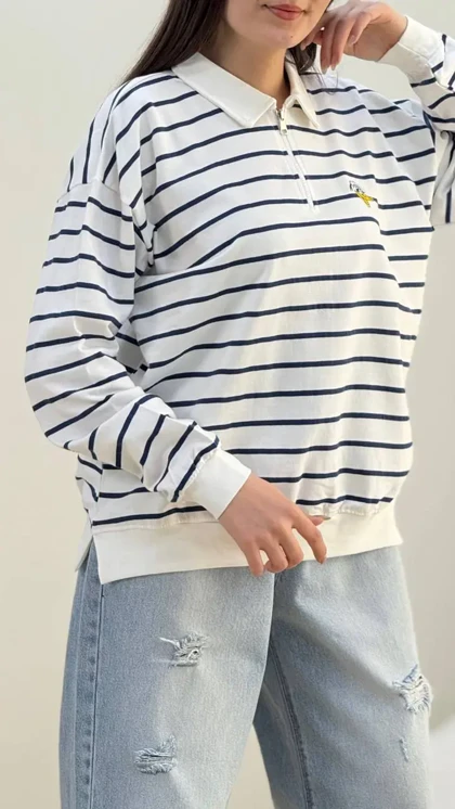 بلوز راه راه دلا