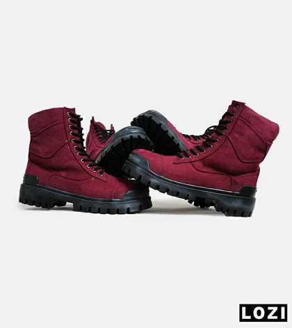 بوت مردانه قرمز BALENCIAGA مدل 6314