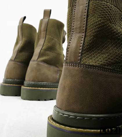 بوت ساق‌دار مردانه یشمی Timberland