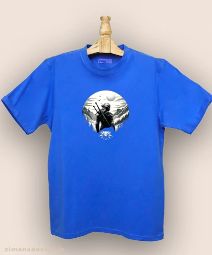 تیشرت مردانه و زنانه طرح ویچر شخصیت گرالت کد 987