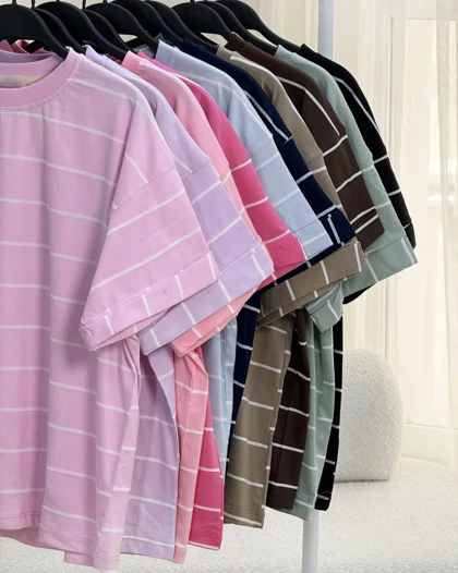 تیشرت باکسی نلیا