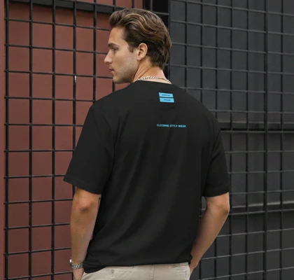 تیشرت پشت چاپ مینیمال طرح BECOME