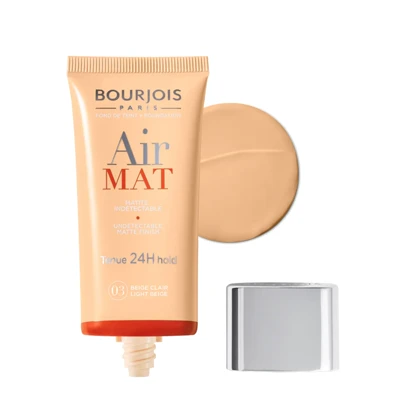 کرم پودر صورت بورژوآ, مدل Air Mat رنگ Light Beige شماره 03 حجم 30 میلی‌لیتر