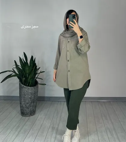 مانتو مداد رنگی تابان(ایراد دار)