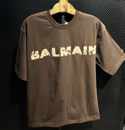تیشرت مردانه چاپ BALMAIN