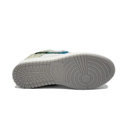 کتانی اسپرت مردانه مدل نایک دراگون Nike Dragon رنگ سفید سبز