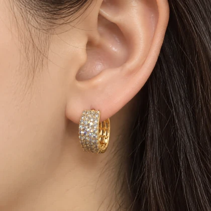 گوشواره ژوپینگ کد gm557گالری زیور آلات آوآرین