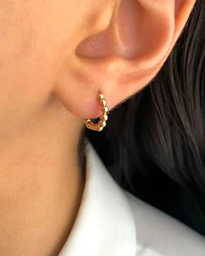 گوشواره حلقه‌ای دایان ژوپینگ