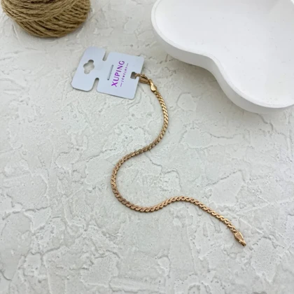 دستبند زنانه طرح طلا ژوپینگ، درخشش بی‌نظیر و ظرافت