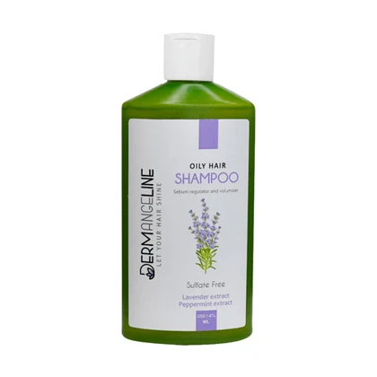 شامپو بدون سولفات مناسب موی چرب درمنجلین 250 میل