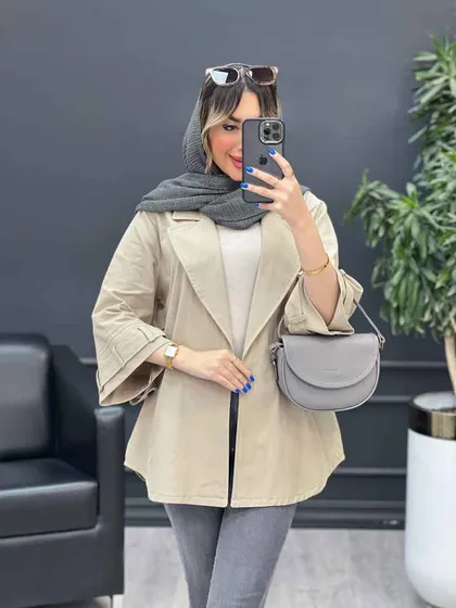 مانتو لینن پشت دو پاگن