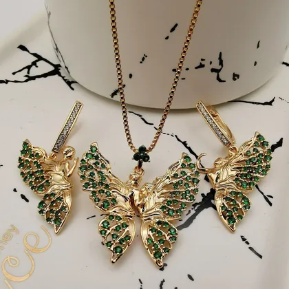 نیمست فول‌نگین پروانه عشق ژوپینگ