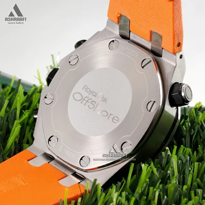 ساعت اودمار پیگه نارنجی Audemars Piguet Royal Oak Offshore 03110