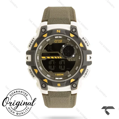 ساعت کرست مردانه 9503-2 اسپرت بند سبز Crest-11378-U