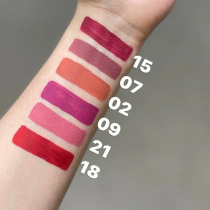 رژلب مایع گرفلور 24 رنگ