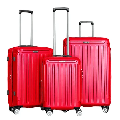 چمدان وارداتی کرون مدل CROWN-40164 SERIES سری 3 عددی