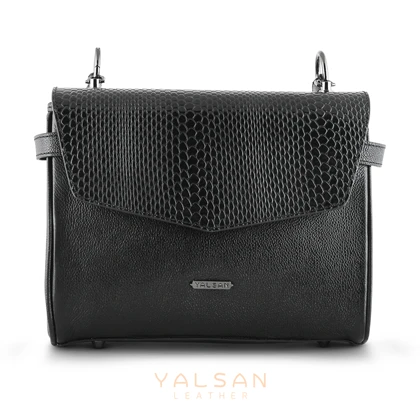 کیف دوشی و دستی زنانه چرم یلسان مدل ماژولار ستا کد 214-MC