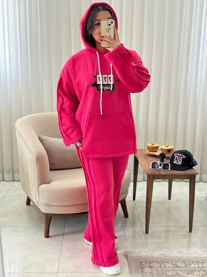 ست پاییزه دخترونه و زنونه اسپرت بیرونی کد479