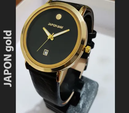 ساعت مچی مدل JAPON gold( طلایی)