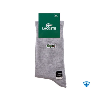 جوراب ساق‌دار اسپرت مردانه تاپیک برند LACOSTE