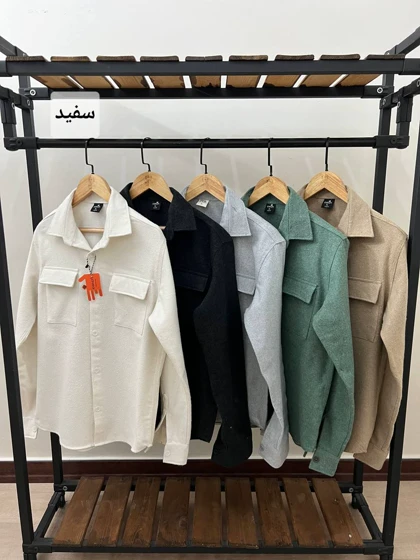 پیراهن پشمی دوجیب 2621