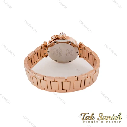 ساعت کارتیر زنانه مدل پاشا رزگلد Cartier-4967-L