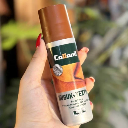 واکس کفش جیر، نبوک و پارچه قهوه‌ای کلنیل Collonil