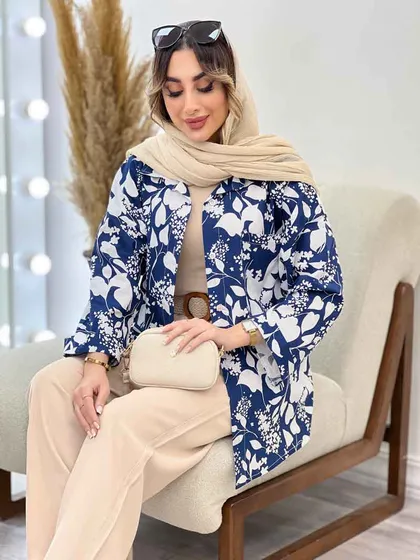 شومیز طرح دار پارمیدا