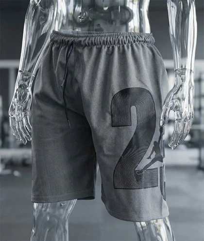 شلوارک بگ جردن (Jordan) مدل کارگو با چاپ بزرگ "23" (جودون لیزری)