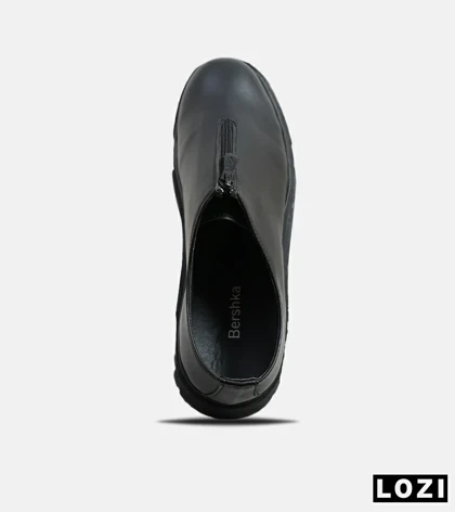 کفش کتانی مردانه مشکی BERSHKA