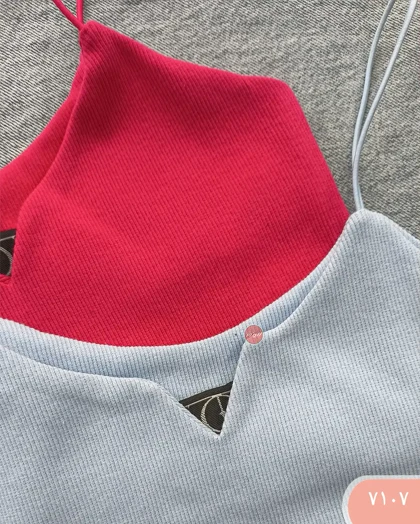 کراپ یقه کوبایی 7107