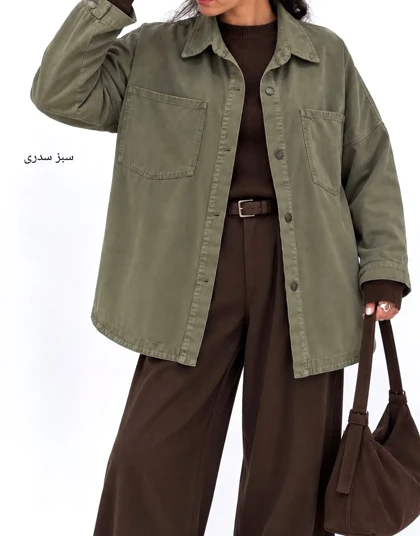کت کتان پاییزه توسکا