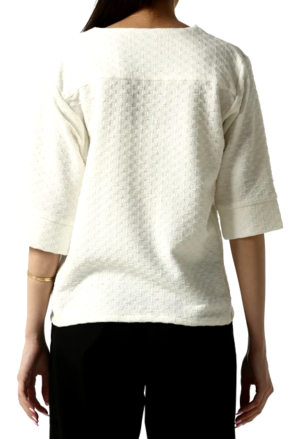 شومیز جیب مخفی یقه برگردان زنانه