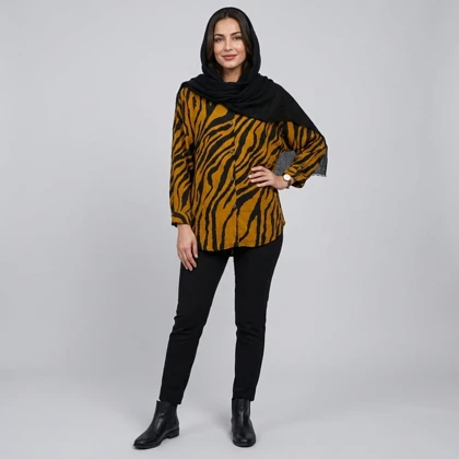 مانتو زنانه کراش ساحل کد 92