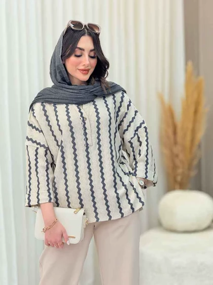 شومیز جلو بسته بغل چاک