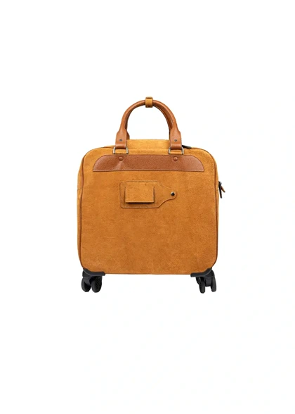 ساک مسافرتی چرم چرخدار مدل yb1013 اشبالت