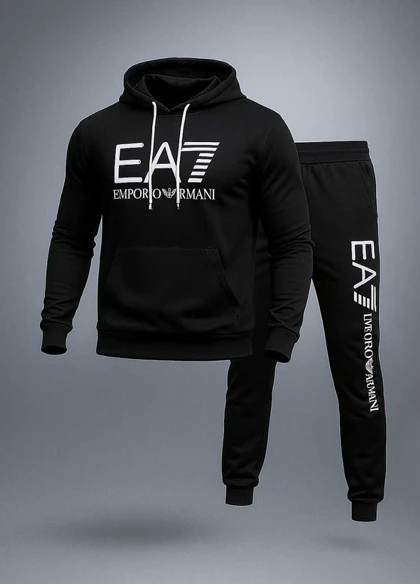 ست هودی شوار EA7 مردانه مدل Dalka