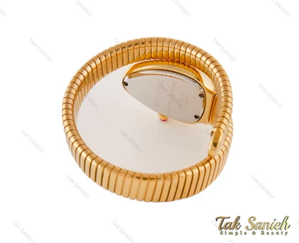 ساعت بولگاری ماری سرپنتی زنانه طلایی نگین‌دار Bvlgari-4016-L