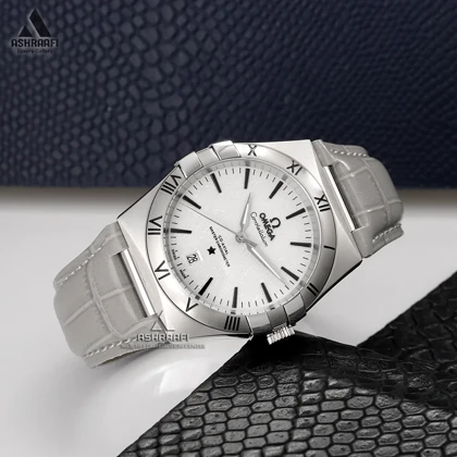 ساعت امگا کانسلیشن بند چرمی Omega Constellation Sedna-SGW3