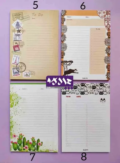 کاغذ یادداشت A5 سم