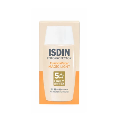 ضدآفتاب فیوژن واتر مجیک لایت ایزدین SPF50
