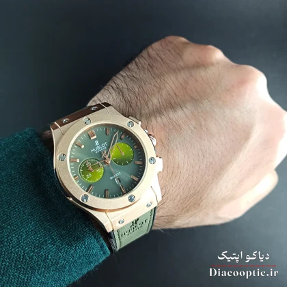 ساعت مچی مردانه برند هابلوت مدل Hub1237 بند پیو