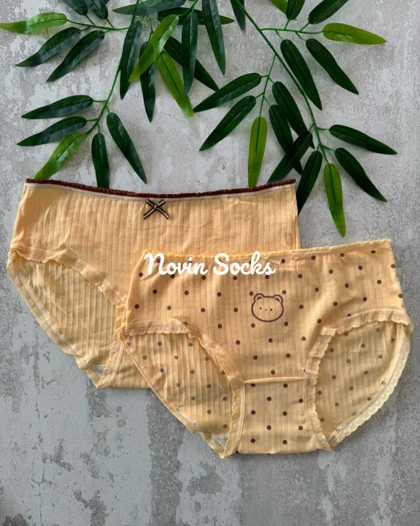 شورت خرس نارنجی1209 (مناسب 38تا42)