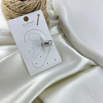گوشواره ایرکاف زنانه مدل آمیتیس جواهری