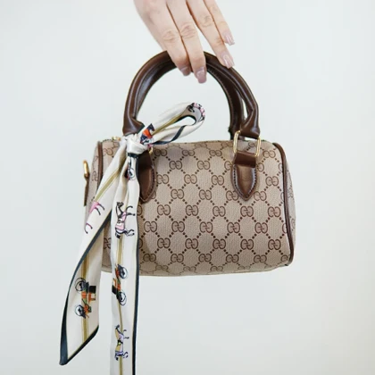 کیف توت زنانه با روسری کیف دخترانه فانتزی، شیک و چندمنظوره