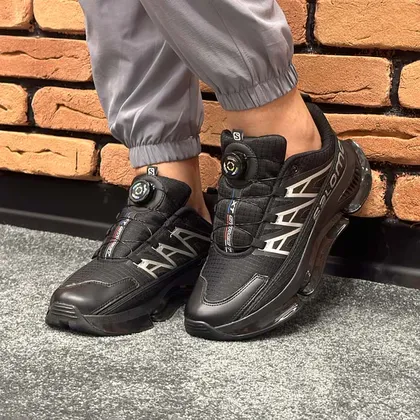 کتانی اسپرت مردانه مدل سالامون salomon رنگ مشکی کد 9810