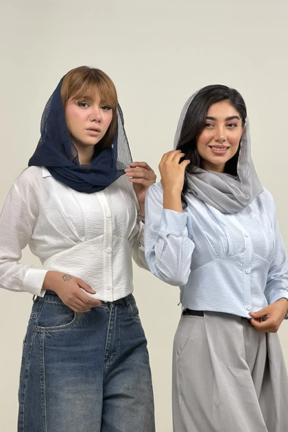 شومیز پشت بندی