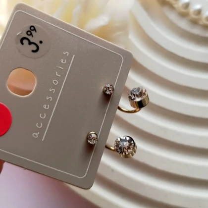 گوشواره زیر و رو